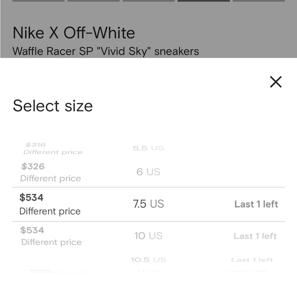 ๐ Off-White Nike collaboration ๐ - Picture 8 of 12